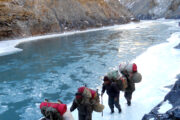 Frozen River Chandar trekking in Ladakh