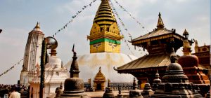 swayambhunath, one of the world heritage sites inside Kathmandu valley